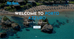Desktop Screenshot of portoazzuro.gr